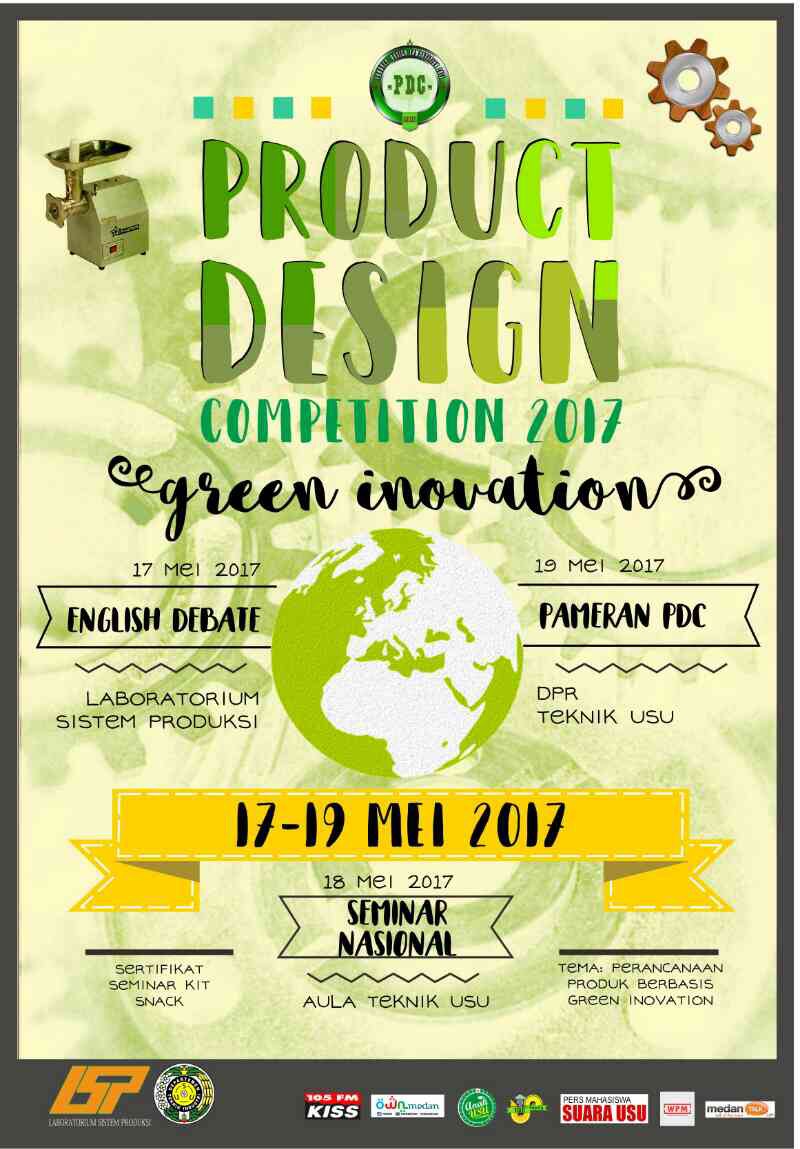 PAMERAN DAN BAZAR PRODUCT DESIGN COMPETITION 2017