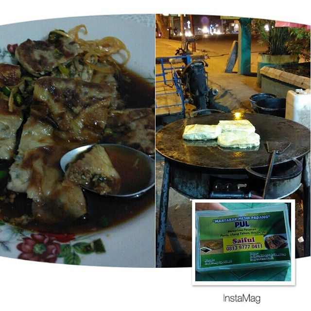 Malam-malam hunting martabak mesir ini. #InstaMagAndroid #kulinermedan #makanmana #makan #kuliner #medan