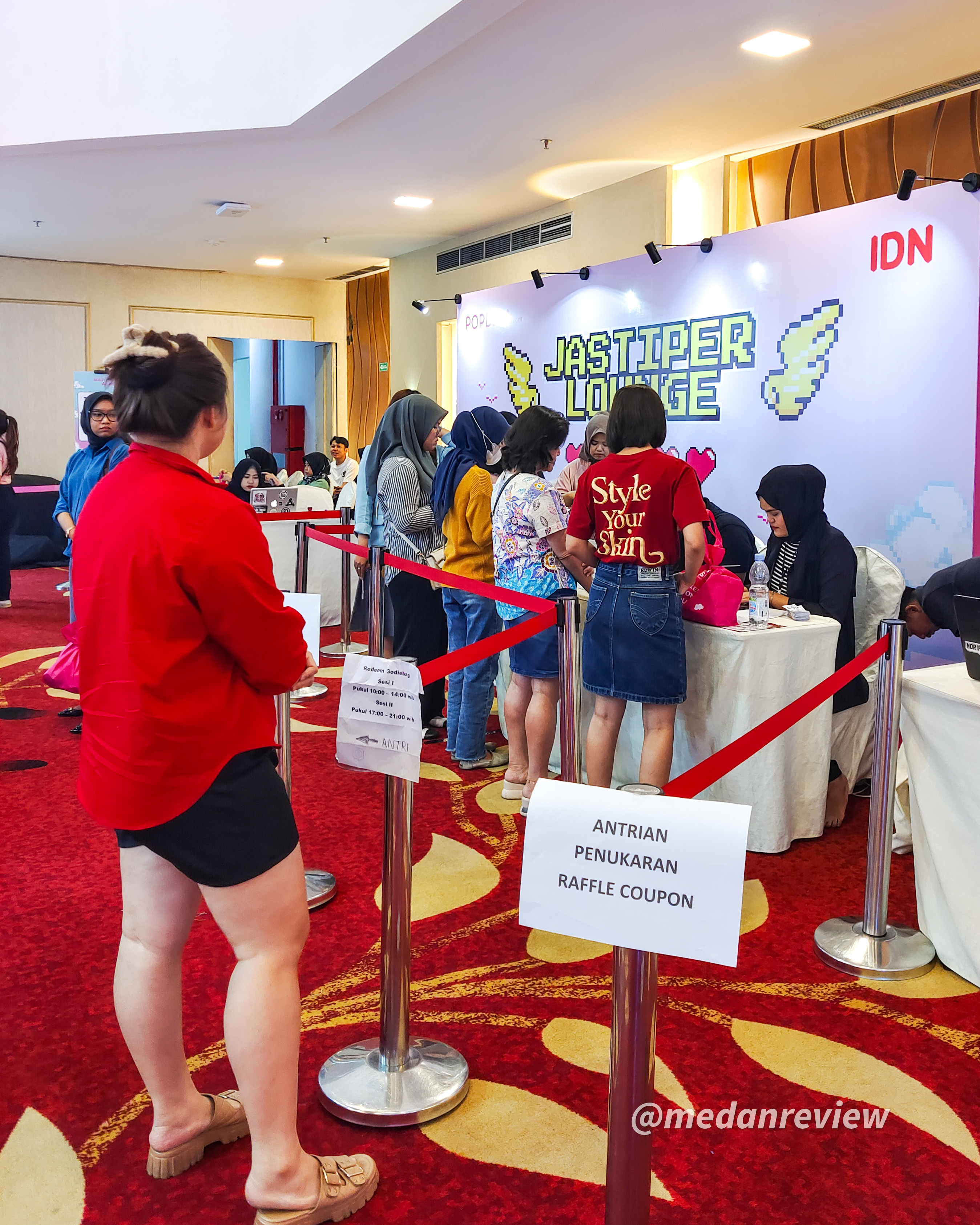 Jastiper Lounge BeautyFest Asia 2024 Medan