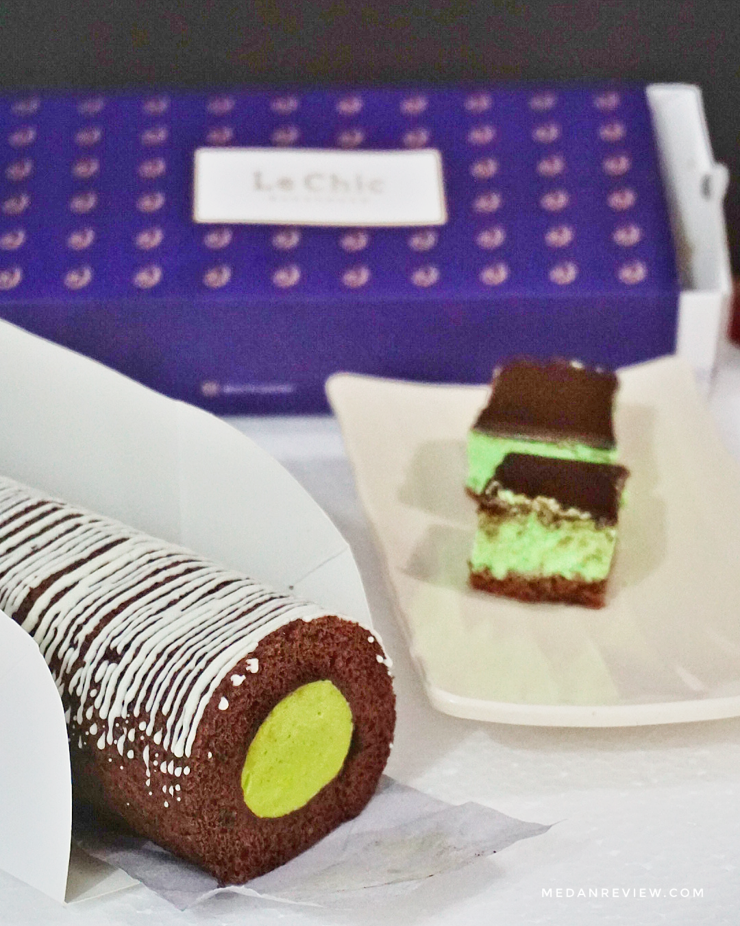 Le Avochoco Roll Cake & Le Avocado Signature